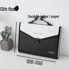 13-Pocket Accordion File Bag: Student Test Papers, Office Documents, Multi-Layer Large Capacity Storage