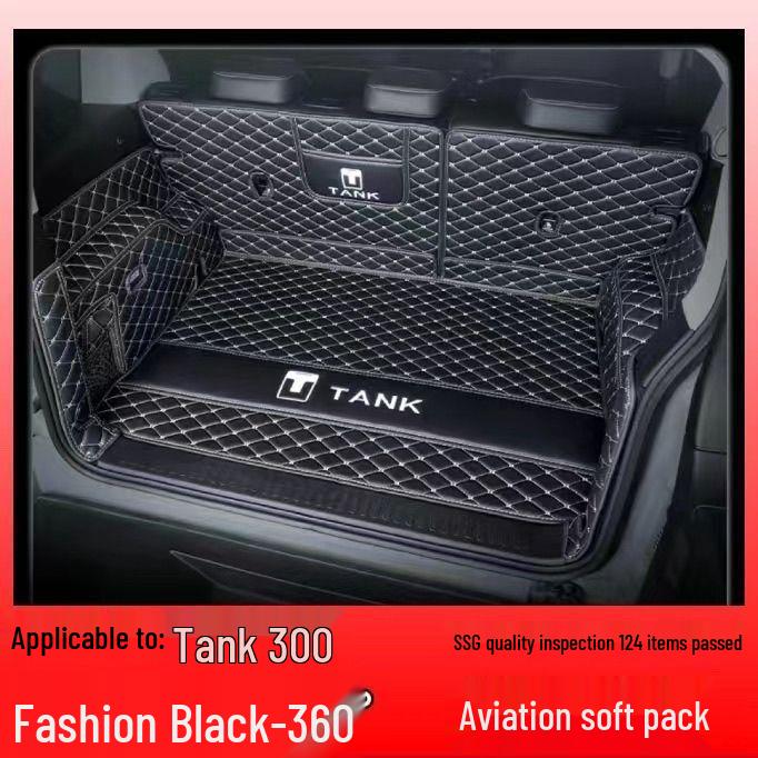 Tank 300 Full Coverage Trunk Mat: Custom Mat for Great Wall Wey Model.