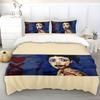 Cartoon Duvet Cover Love, Death, And Robots Set Kawaii Pillowcase Set Kids Bedding Set Decor Full Queen King Size