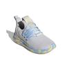 Adidas Lite Racer Adapt 7.0 K Grey Glow Blue Tint Kids Sneakers Grey-One Orange-Tint JP5203