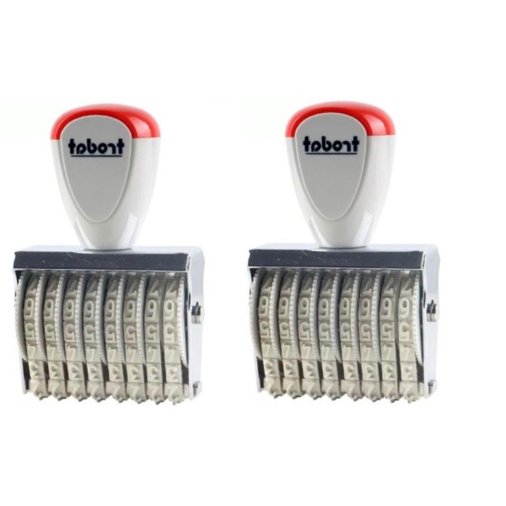 Personalized Roller Stamps Changeable Business Stamps Multi-Function Number Stamp  Office