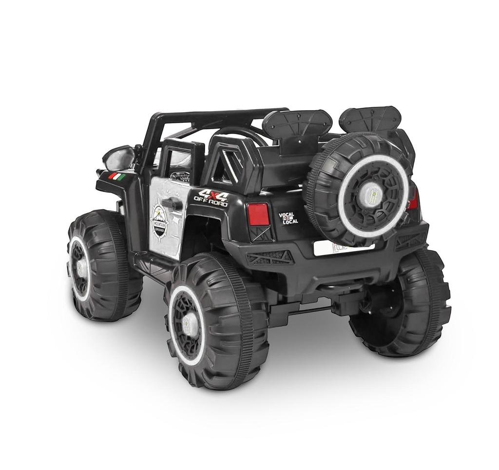 Auto Buggy Perfomance White Battery-Powered, Strong, Safe