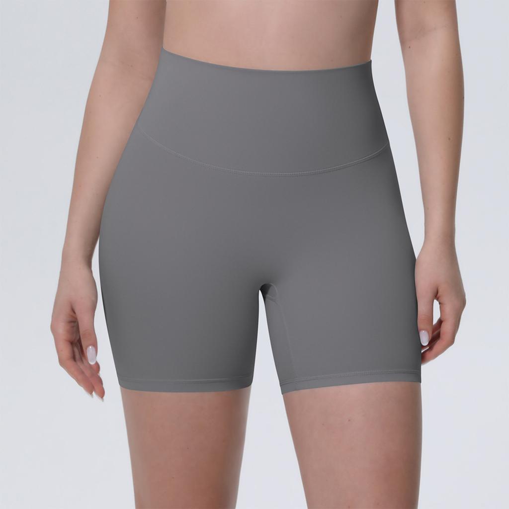 Women High Waist Yoga Shorts Seamless Stretchy Athletic Biker Shorts for Running Workout Gym Fitness Training