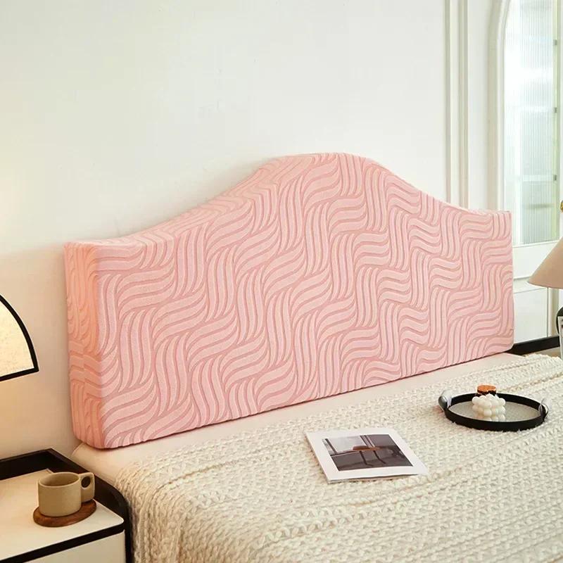 120/150/180/200/220cm Full-inclusive Bedhead Cover Solid Color Bedside Backrest Protection Headboard Dust Cover Bedroom Decor