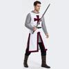 Chainmail, Templar Order, Medieval Robes, Cosplay, Crusader Coats, Cosplay Performance Costumes, Vintage Costumes