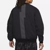 Jordan Zion Flight Embroidered Letter Bomber Cotton Jacket Men Outerwear Black DJ5868-010