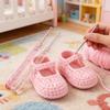 Multiple Size Crochet Hook Set with Gauges Storage Bag Ergonomic Handle Efficient Knitting Projects Solution