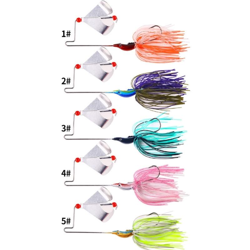 Spinner Baits Swim Jigs Fishing Lure for Freshwater Saltwater Fishing Spinnerbait Fishing Lures Fishing Buzzbait Lures