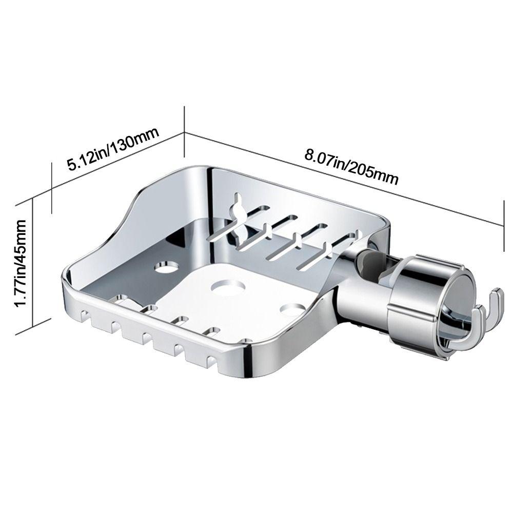 with Hook Lift Rod Storage Rack Adjustable Bath Pipe Bracket  Bathroom Accessories