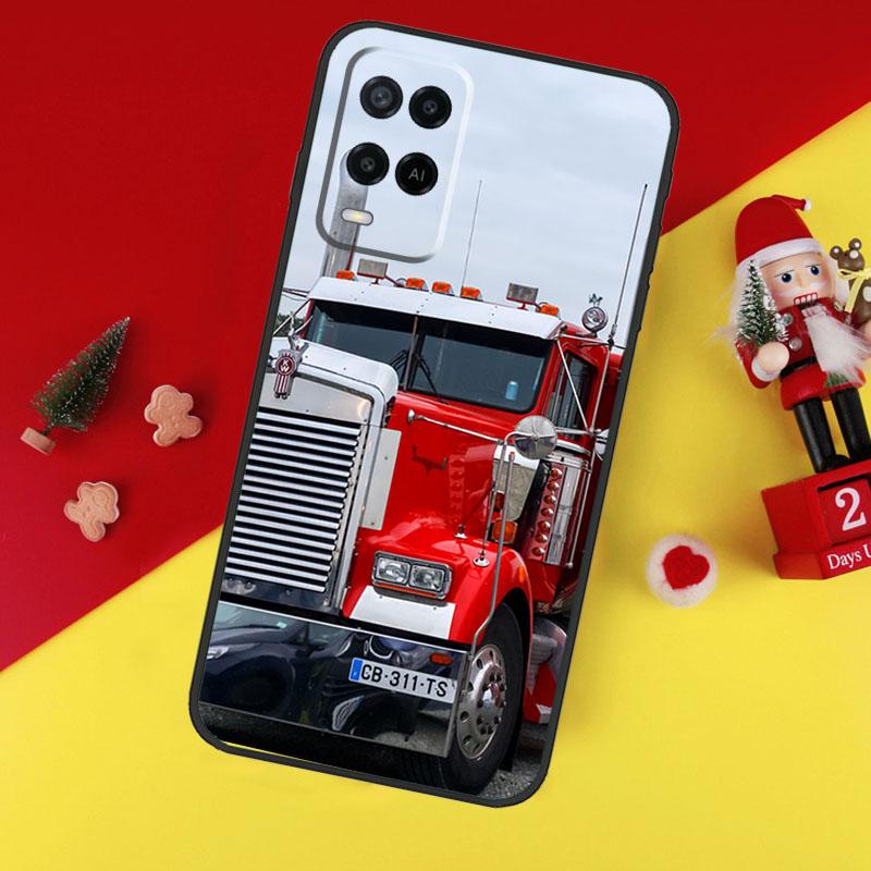 Cool Heavy Truck Car Case For Oppo A94 A74 A54 A60 A40 A80 A16 A76 A96 A98 A58 A78 A18 A38 A57 A17 A15 A5 A6 Pro