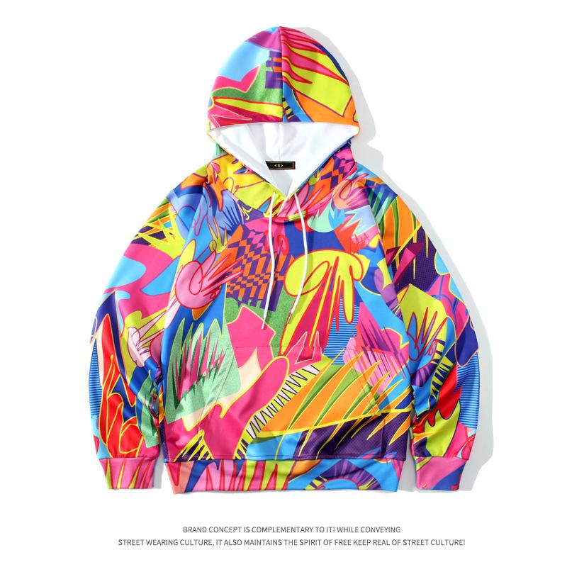 3D Printed BF Fox Wolf Head Hoodie Starry Sky Tiger Marvel Alliance Couple Sportwear