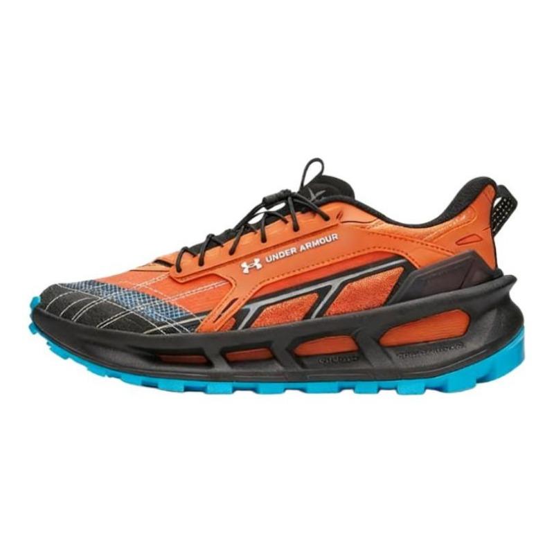 Under Armour Explor Trail Durable Trail Running Shoes Unisex Orange Black 6012791-843 36