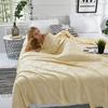 100% Bamboo Fiber Cooling Summer Blanket Soft Breathable Skin-friendly Cool Quilt Lightweight Durable Comforter for Hot Sleeper
