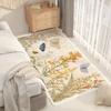 Ins Style Rugs for Bedroom Light Luxury Living Room Decoration Carpet Thick Washable Bedside Floor Mat Fluffy Soft Cloakroom Rug