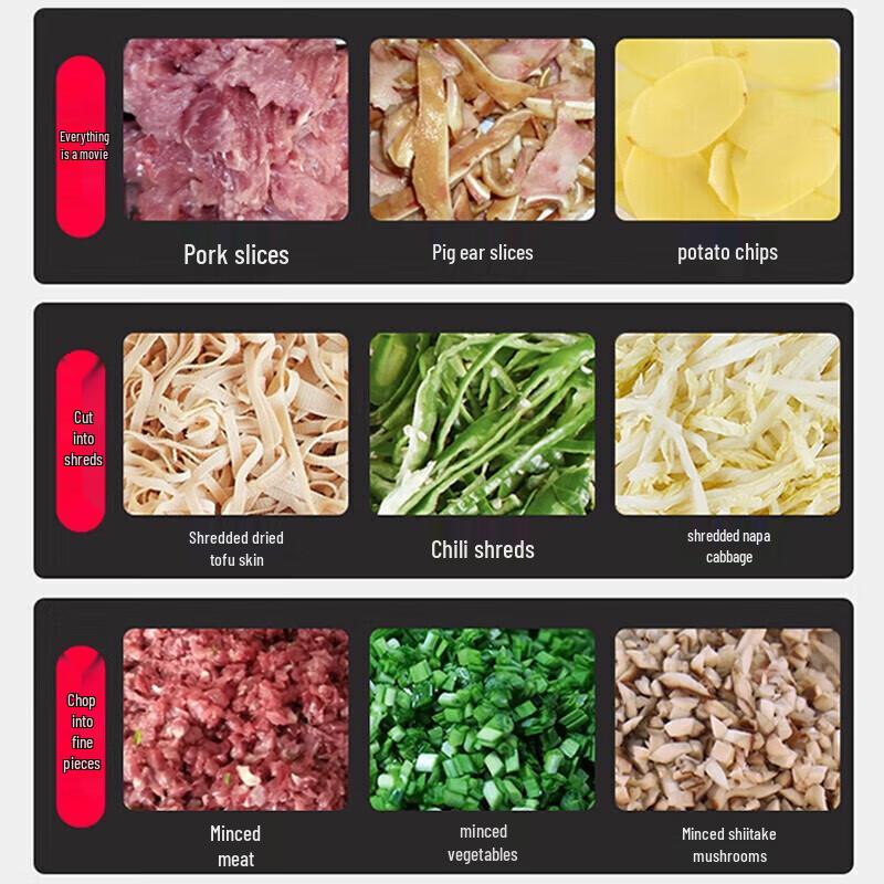 Commercial Electric Meat Slicer & Vegetable Cutter