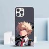 Custodia per Telefono Bakugou Katsuki MHA My Hero Per IPhone 16 17 Air 16E 15 14 Plus 13 Mini 12 11 Pro Max 7 8 + SE 2020 Copertura Posteriore Morbida in TPU