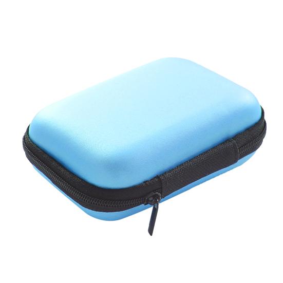 Taşınabilir Kare/Dikdörtgen Naylon USB Disk Kulaklık Saklama Çantası Düzenleyici Kılıf