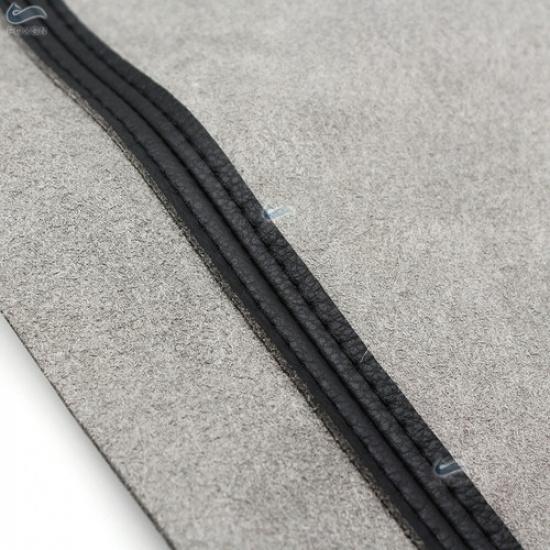 For Qashqai J10 2007-2015 Black Micro Leather Door Panel Armrest Cover 4Pcs