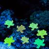 50Pcs Glow-In-The-Dark Resin Miniature Turtle Figurines Set - Diy Crafts, Home Decor & Micro Landscape Accents For Room Decor