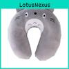 Ofiste Dinlenme Uyku İçin Karikatür Totoro U Şeklinde Yastık Polyester Elyaf Dolgulu