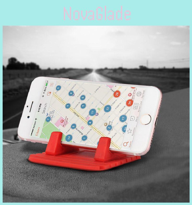 Mount Dashboard Car Holder Nonslip Silicone Gel Pad Dash Mat For Gps Phone