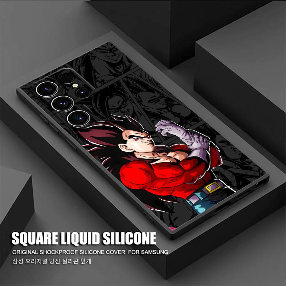 

Dragons Balls GT Saiyans Vegeta Goku Phone Case For Samsung Galaxy S26 Ultra Cases S25 FE S24 S23 S21 Ultra S20FE S22 Plus Cover Galaxy S21 Ultra
