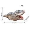 Baby Crocodile Garden Ornament for Home Dining Table Decoration, Resin Handicraft, Animal Figurine