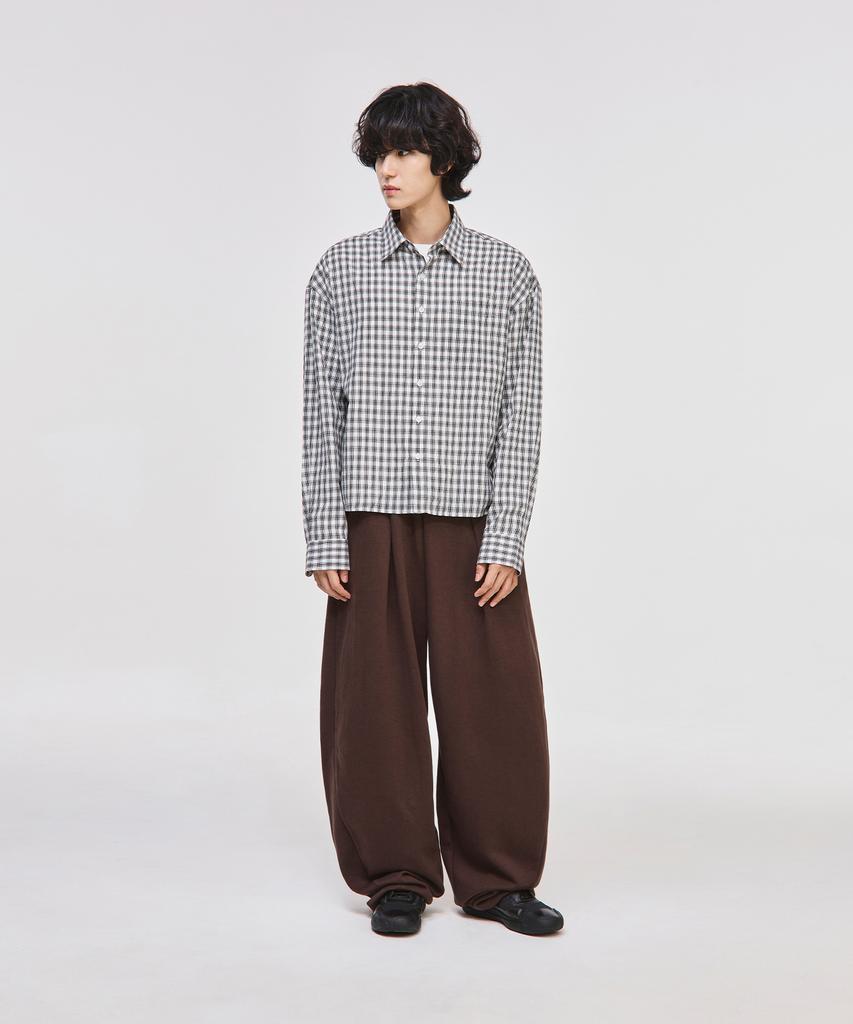 SIGNATURE Curved Training Pants [Brown]