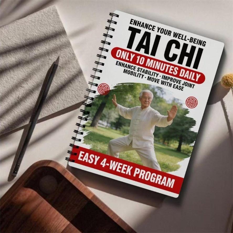 Tai Chi Gehen für Senioren: Ein 28-Tage-sanfter Tai-Chi-Plan für Gleichgewicht, Stabilität, Gesundheit und Bewegung