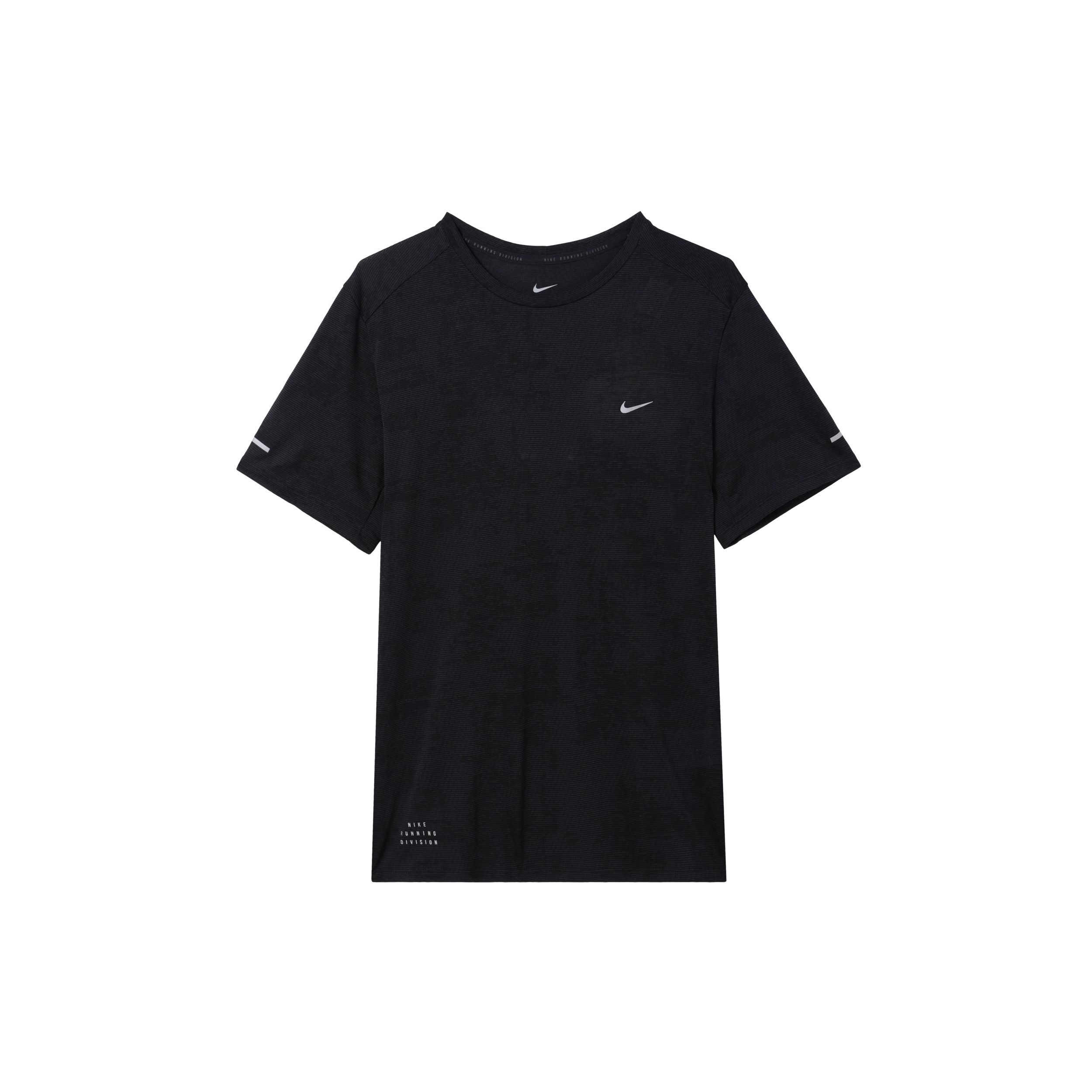 Nike Dri-Fit Running Division Short Sleeve T-Shirt Men Tops Black FZ0584010 M