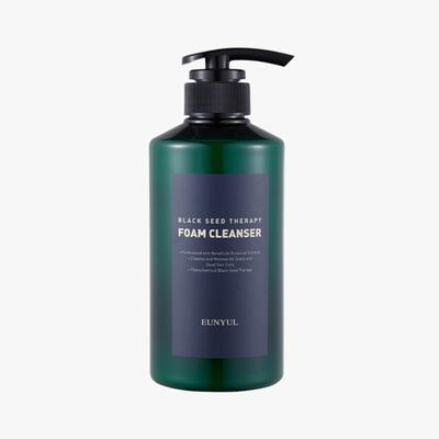 Eunyul Black Seed Moisturizing Foam Cleanser 500ml (3 Options)