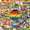 10/30/50/100 stuks Cartoon Regenboog Pride Parade Stickers Grappige LGBT Gay Graffiti Decals Bagage Telefoon Gitaar Decoratie Sticker Speelgoed