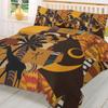 African Woman Female Elephant Giraffe Duvet Cover With Pillow Case Custom 3pcs Bedding Set Quilt Cover Double Bed Home Textile