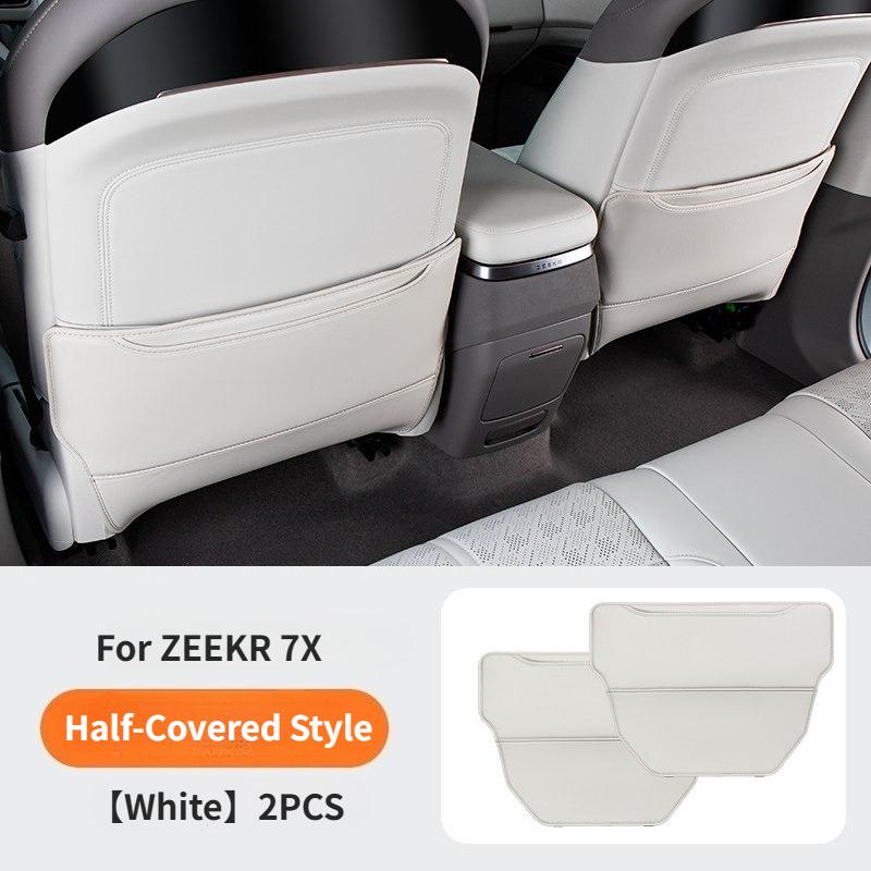 For Zeekr 7x Car Rear Seat Anti Kick Pads Anti-kick Seat Back Kick Protective Pads Protector Seat Back Protectorn Car Accessorie