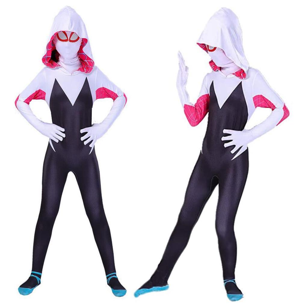Gwen Spider-Woman Venom Cosplay Bodysuit - Marvel Streetwear Essential
