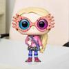 Harry Potter Luna Lovegood Glasses Action Figure Collectible Doll for Kids 2025