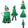 Christmas Tree Costume For Kids And Adults Authentic Striped Outfit For Cosplay