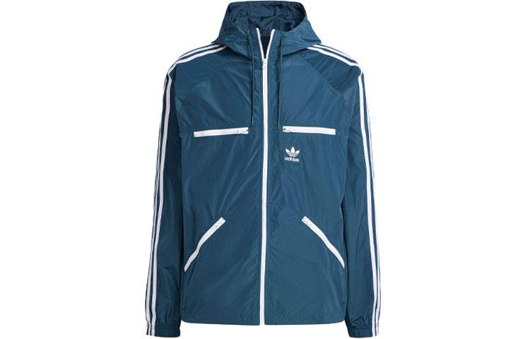 Adidas Originals Three Stripes Jacket Men s Blue IL8263 M