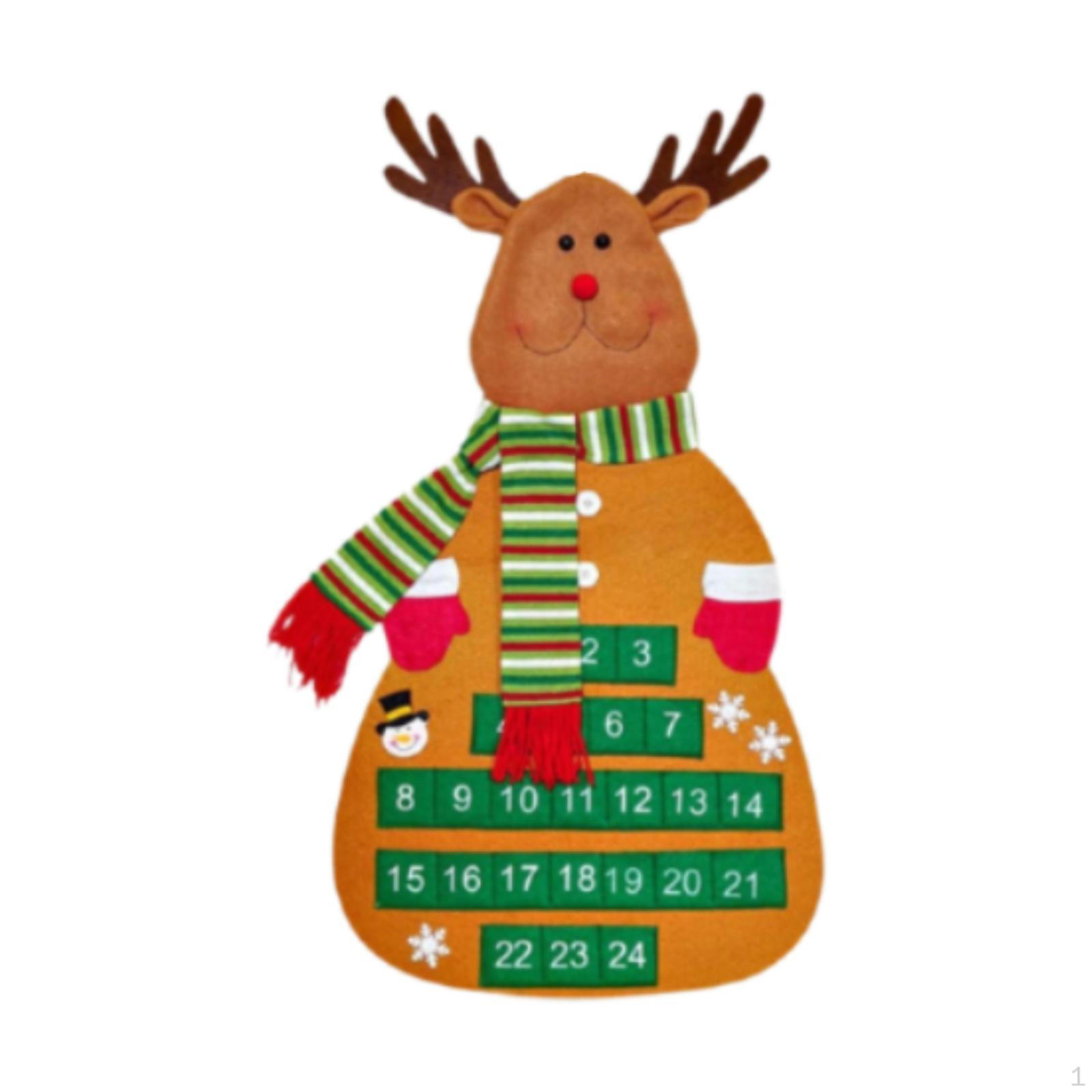 

Різдвяні прикраси Подарунки Реквізити для фотографій Приналежності для вечірок Підвісний календар для Elk