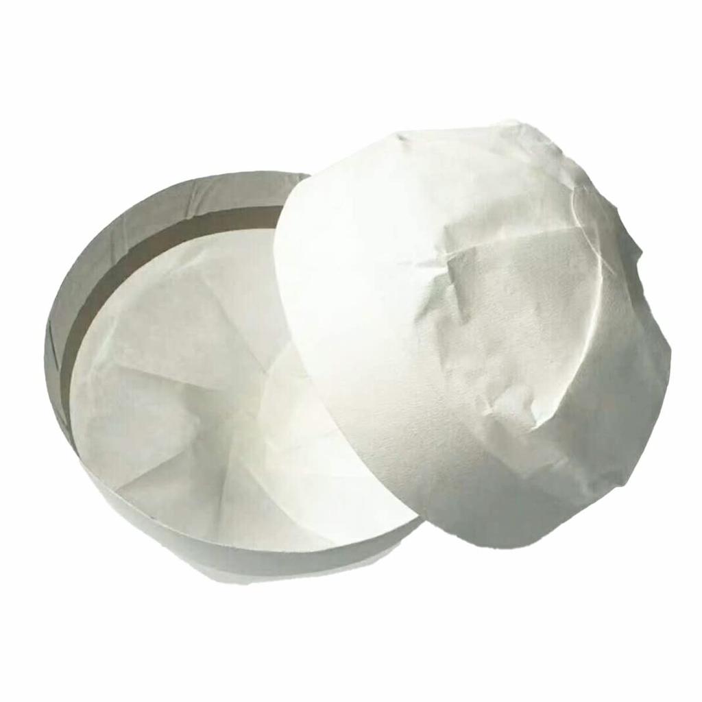 simPLEISURE Disposable Helmet Paper Inner Perfect for Guests of Ea100095a05n0 Hats, White, 19cm, Caps, Paper, Clean, (Pack 50)