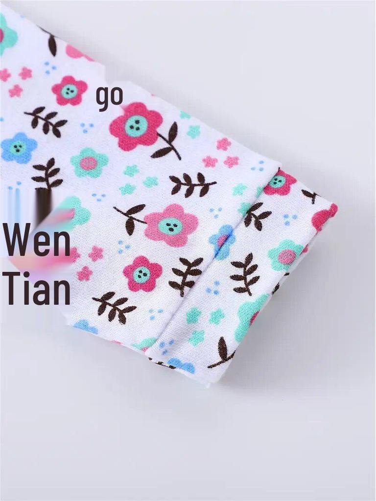 Reine Baumwolle Baby 3-teiliges Langarm-Strampler-Set - Frühling/Herbst Neugeborenen-Strampler