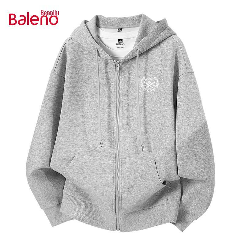 Baleno Men's 2025 Autumn Loose Fit Hooded Sweatshirt