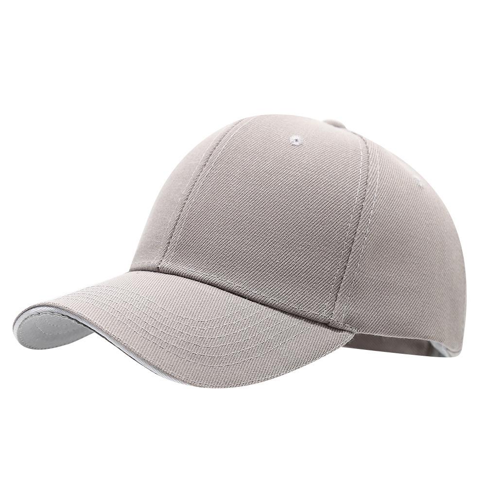 6-panel Baseball Cap Classic Unisex Snapback Hat For Men Women Dad Hat With Sandwich Brim Casual Hip Hop Street Solid Color Cap