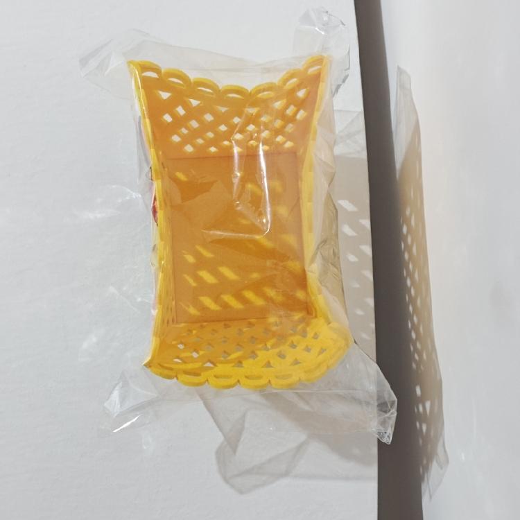 Holiday Gift Bag Features a Colorful Rooster Versatiled Storage Basket for Eggs and Candy for Parties Decoration