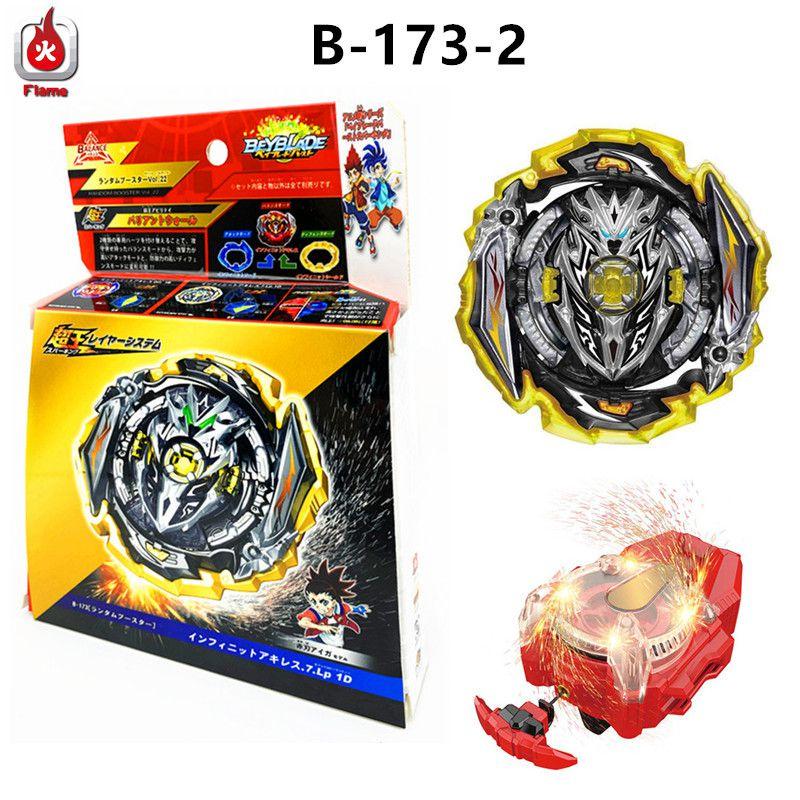 Beyblade Burst Superking B-173-02 Infinite Achilles 7 Loop 1d Shield With Launcher