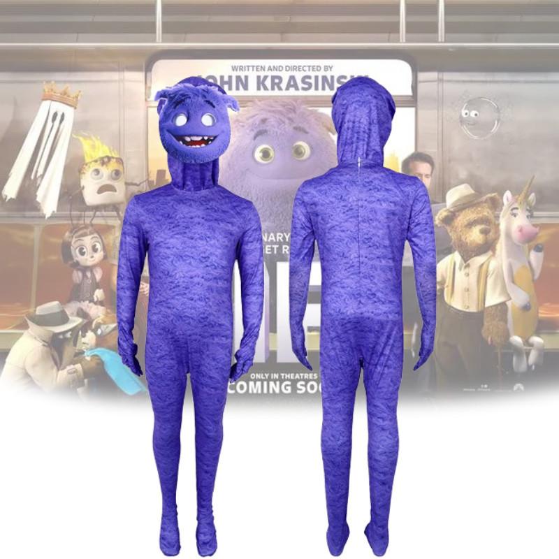 Versatile Unisex Cosplay Costume Milk Silk Fabric Flower Sunflower Print