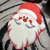 Santa Claus Rug Soft Christmas Tree Bedside Carpet Area Rugs Kitchen Rug Floor Mats Doormat For Christmas Room Decoration