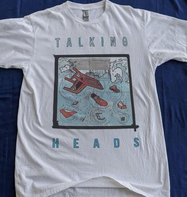 Seltenes Talking Heads Band Grafik Unisex Kurzarm T-Shirt vtg S-4XL