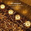 Waterproof Solar Outdoor Villa Courtyard Lamp: Ice Brick Design for Gardens and Balconies