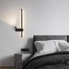 Minimalist Rotatable Wall Lamp with Switch for Bedside or TV Background